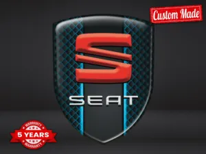 Seat Pegatinas Logo Negocio Profesional Diseño Resistente